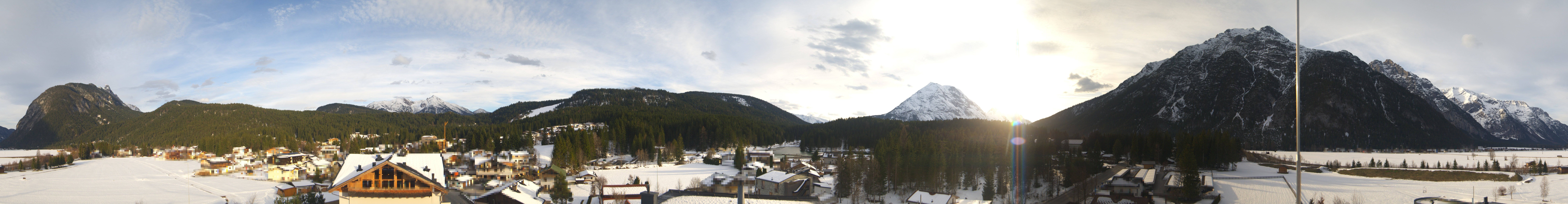 Archiv Foto Webcam Rundblick Leutasch