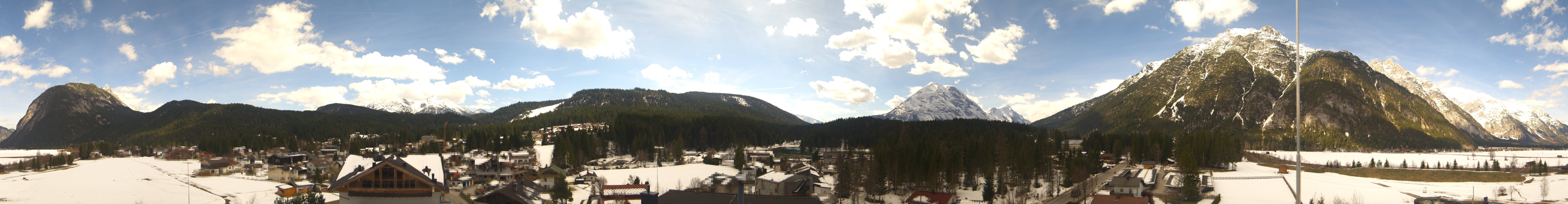 Archiv Foto Webcam Rundblick Leutasch