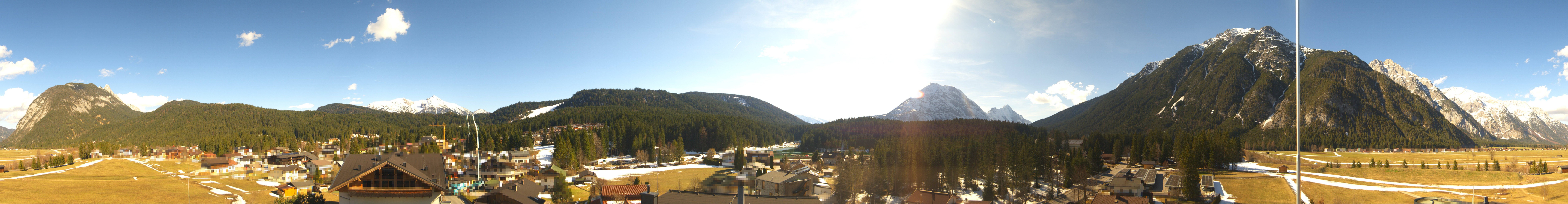 Archiv Foto Webcam Rundblick Leutasch