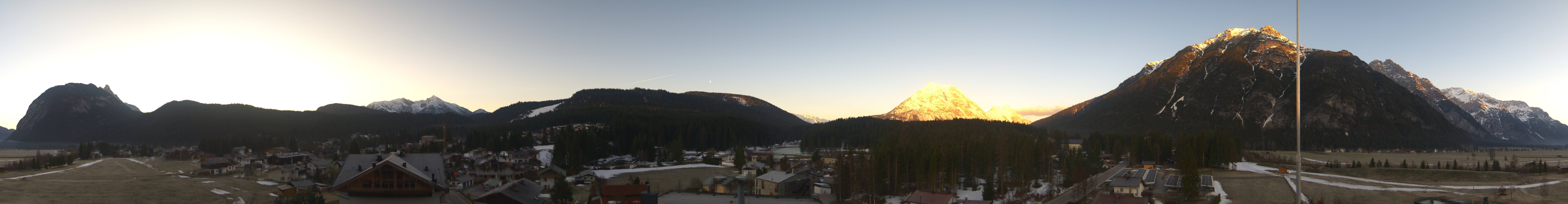 Archiv Foto Webcam Rundblick Leutasch