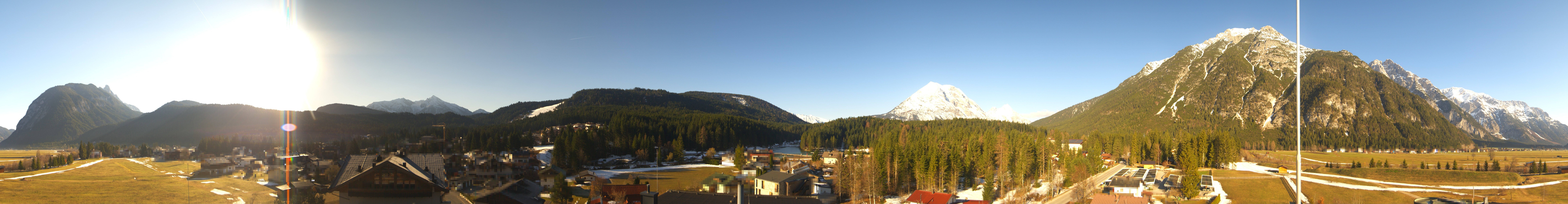 Archiv Foto Webcam Rundblick Leutasch