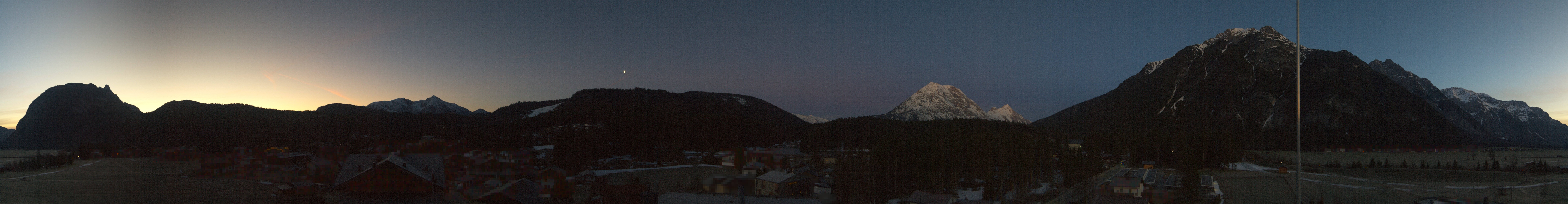 Archiv Foto Webcam Rundblick Leutasch