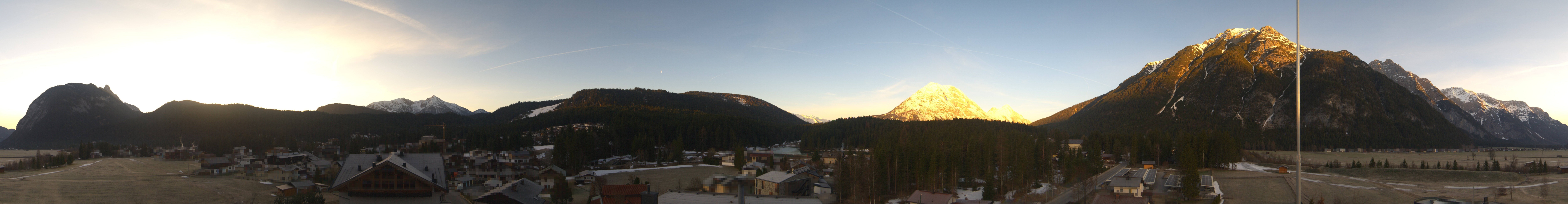 Archiv Foto Webcam Rundblick Leutasch