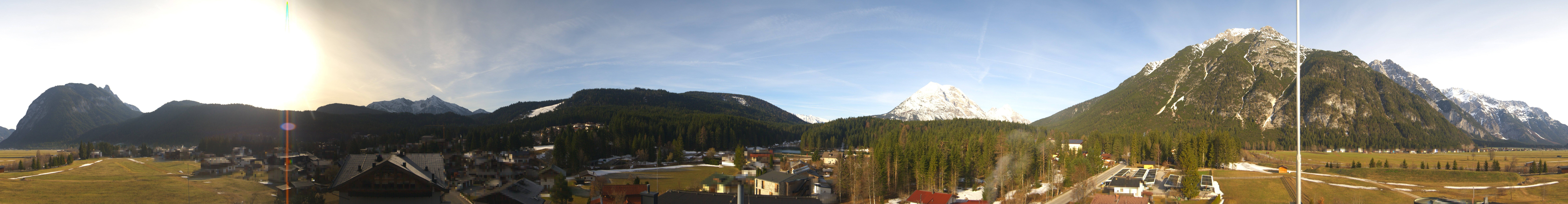 Archiv Foto Webcam Rundblick Leutasch