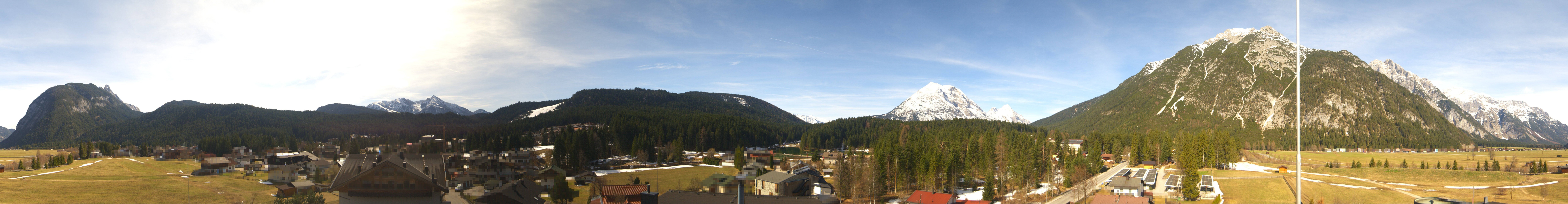 Archiv Foto Webcam Rundblick Leutasch