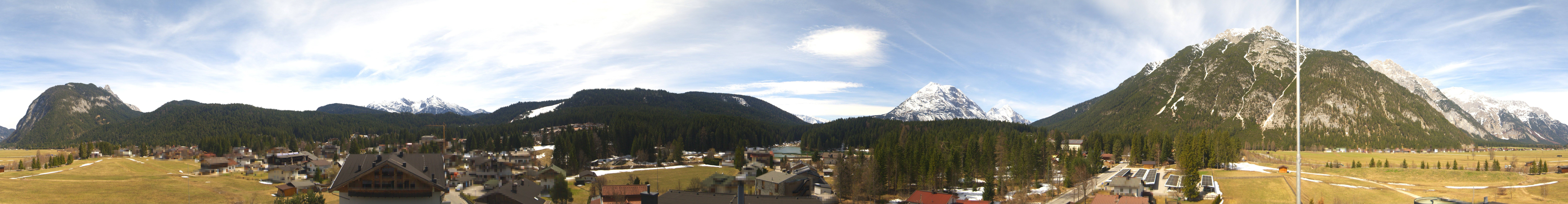 Archiv Foto Webcam Rundblick Leutasch