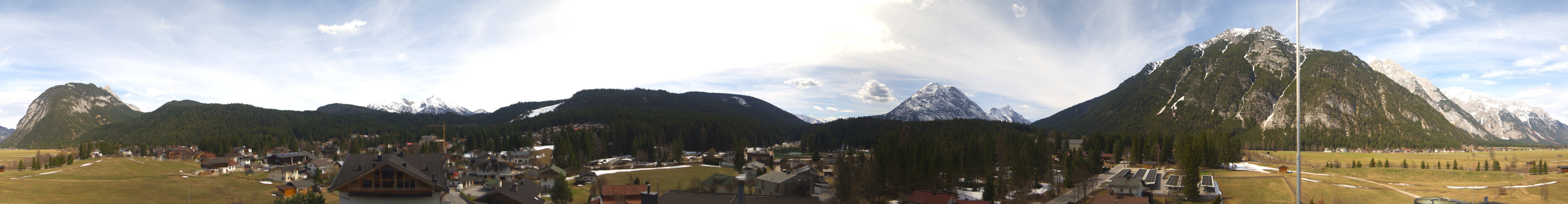 Archiv Foto Webcam Rundblick Leutasch