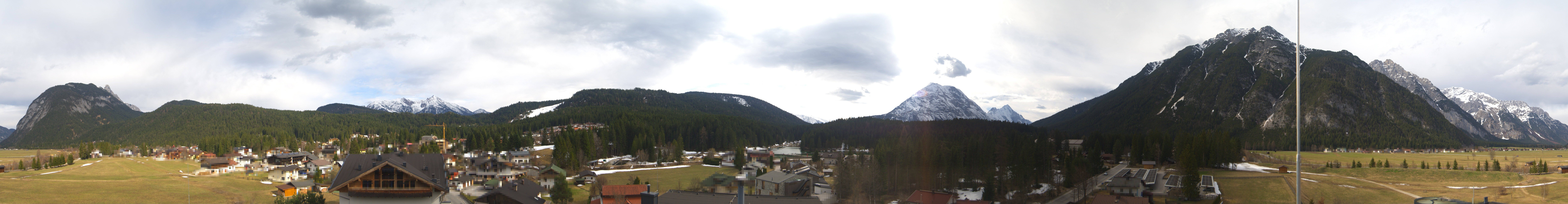 Archiv Foto Webcam Rundblick Leutasch