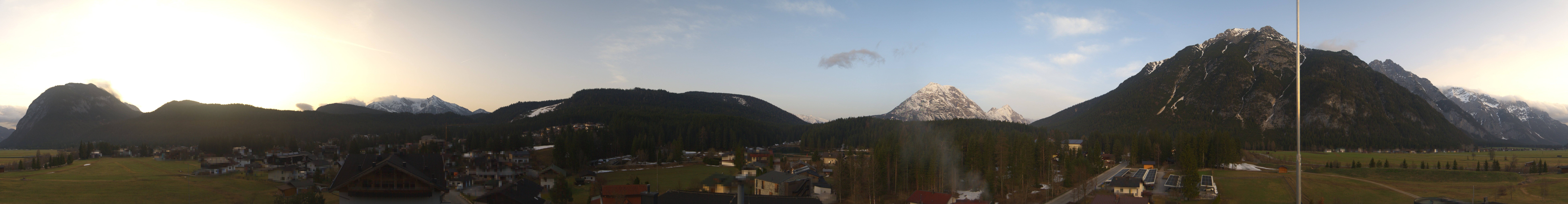 Archived image Webcam Leutasch Panorama