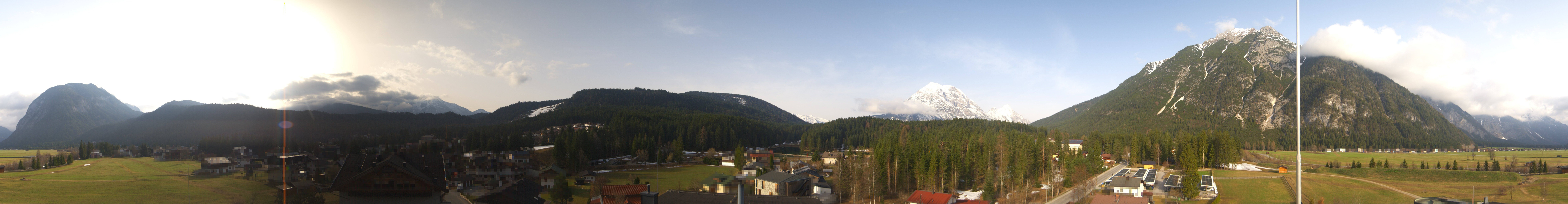 Archived image Webcam Leutasch Panorama