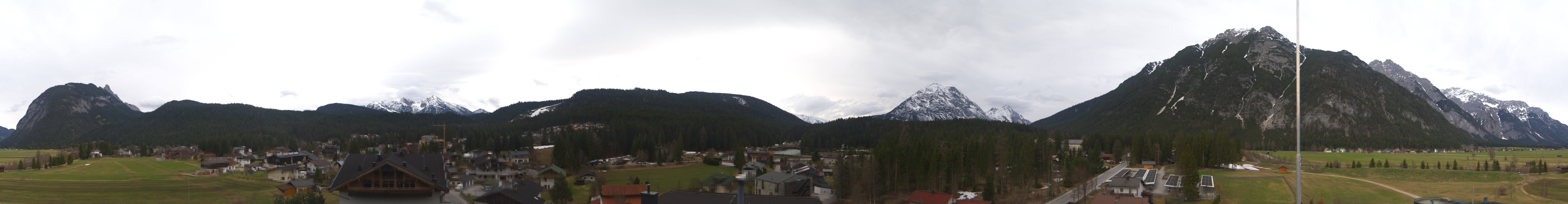 Archiv Foto Webcam Rundblick Leutasch