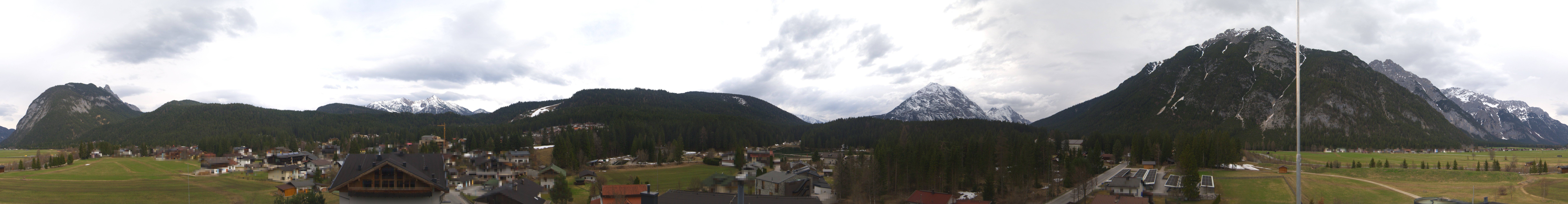 Archiv Foto Webcam Rundblick Leutasch