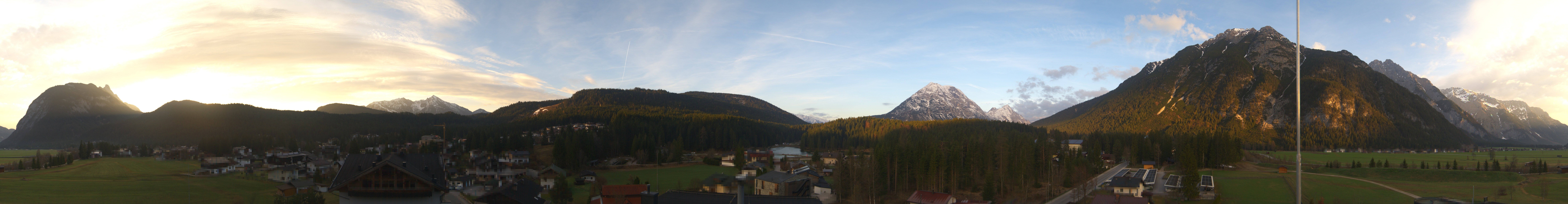 Archiv Foto Webcam Rundblick Leutasch