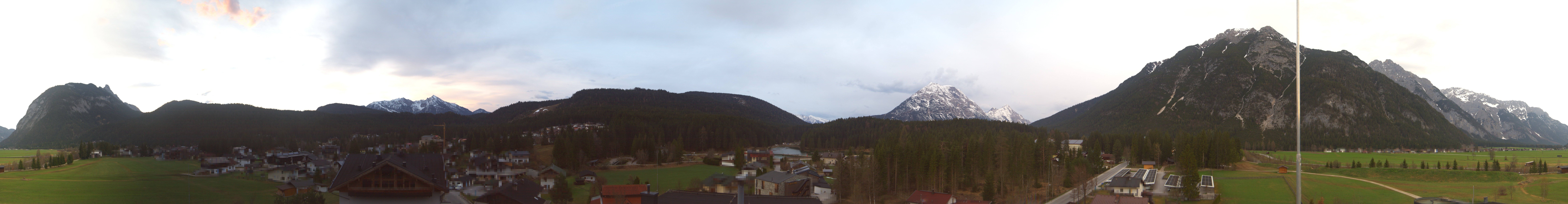 Archiv Foto Webcam Rundblick Leutasch