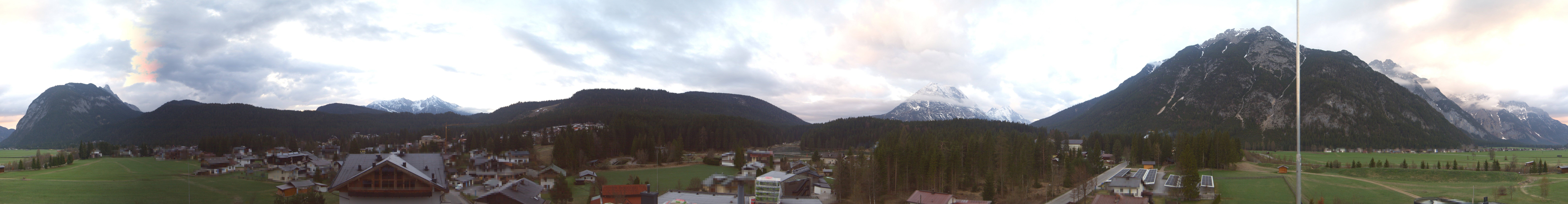 Archiv Foto Webcam Rundblick Leutasch
