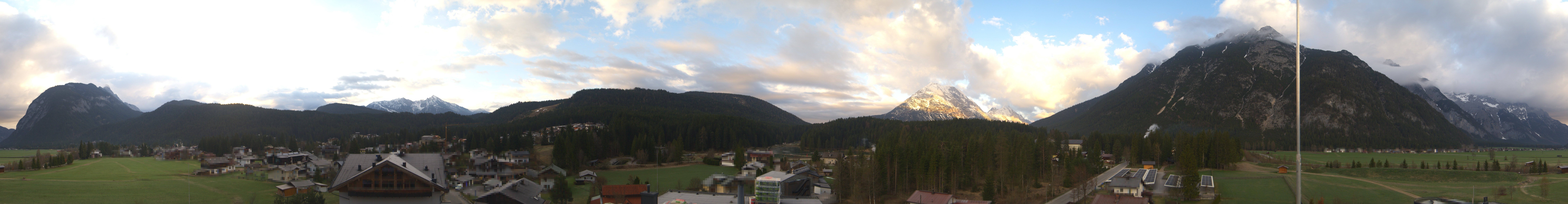 Archiv Foto Webcam Rundblick Leutasch