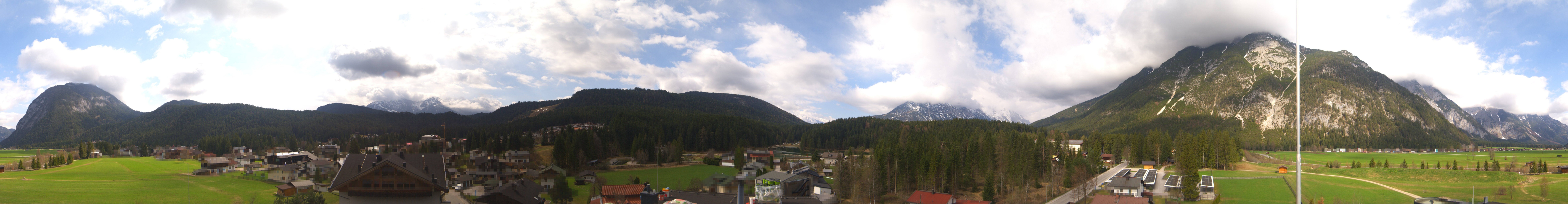 Archiv Foto Webcam Rundblick Leutasch