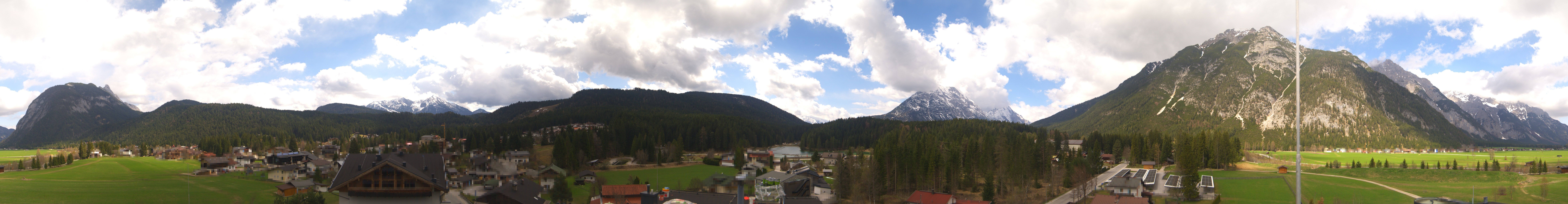 Archiv Foto Webcam Rundblick Leutasch