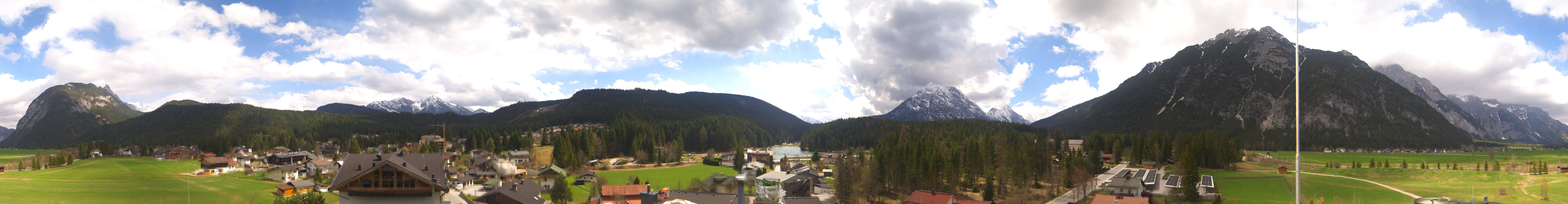 Archiv Foto Webcam Rundblick Leutasch