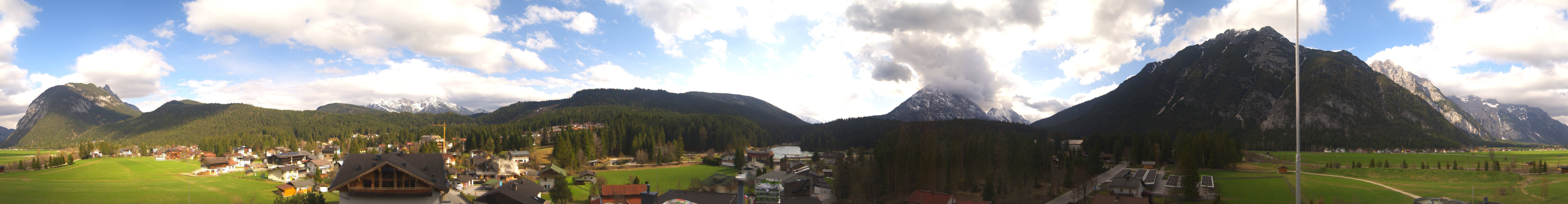 Archiv Foto Webcam Rundblick Leutasch