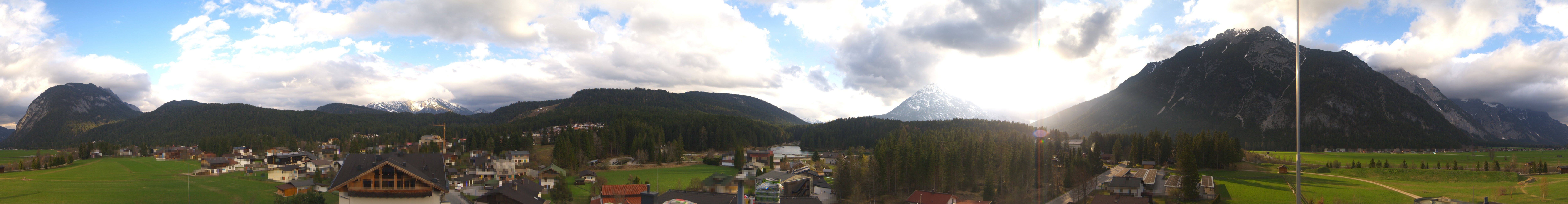 Archiv Foto Webcam Rundblick Leutasch