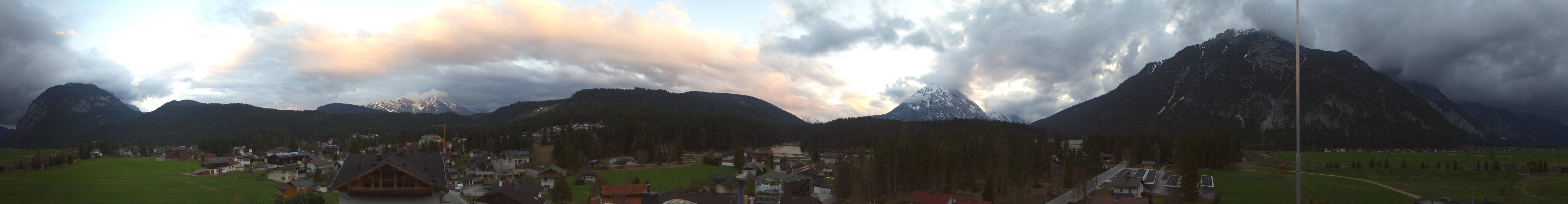 Archiv Foto Webcam Rundblick Leutasch