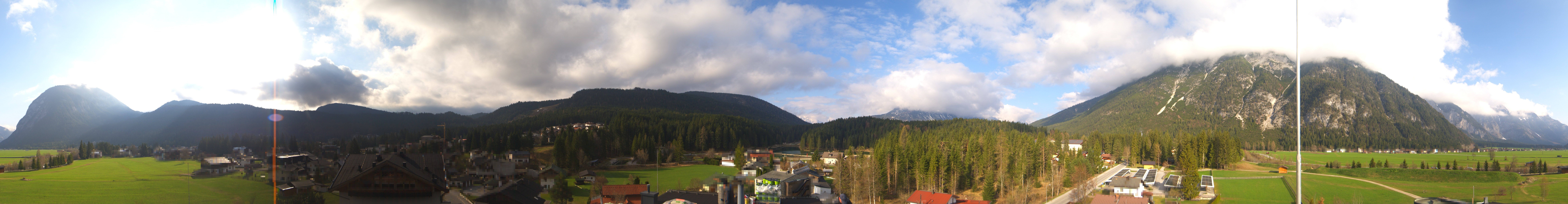 Archiv Foto Webcam Rundblick Leutasch