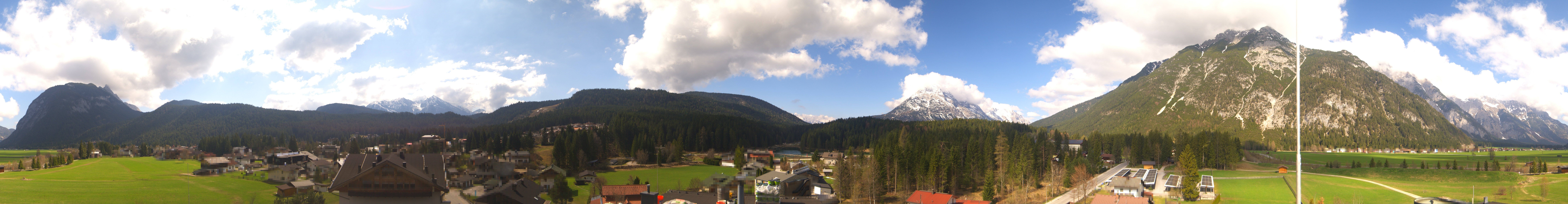 Archiv Foto Webcam Rundblick Leutasch