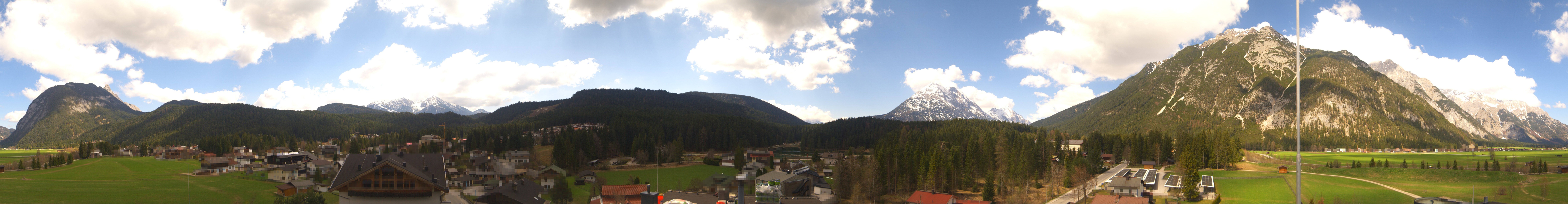Archiv Foto Webcam Rundblick Leutasch