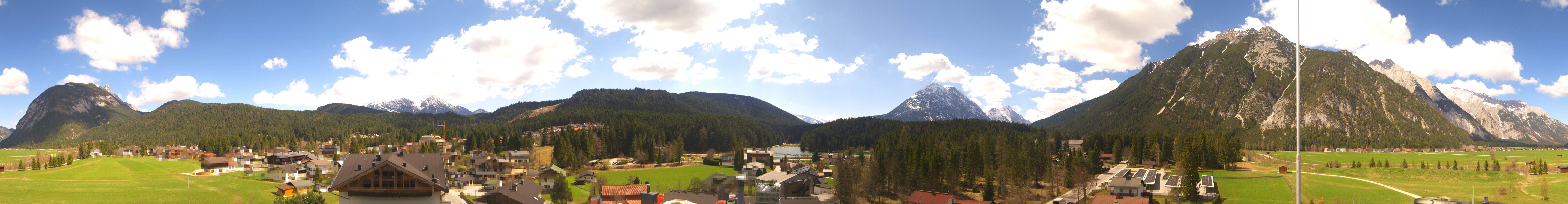 Archived image Webcam Leutasch Panorama
