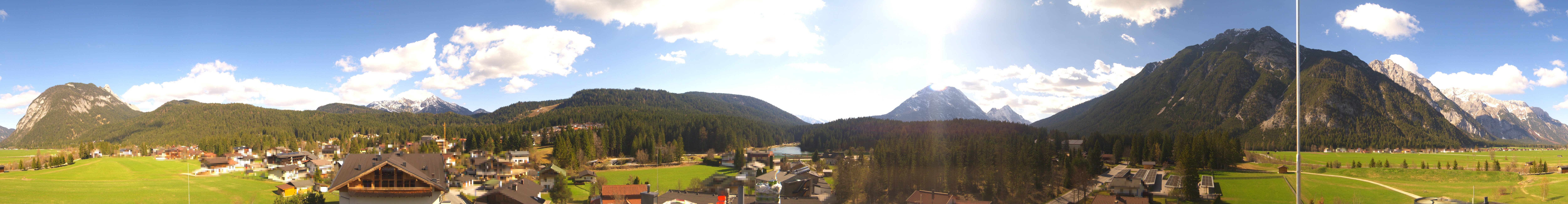 Archived image Webcam Leutasch Panorama