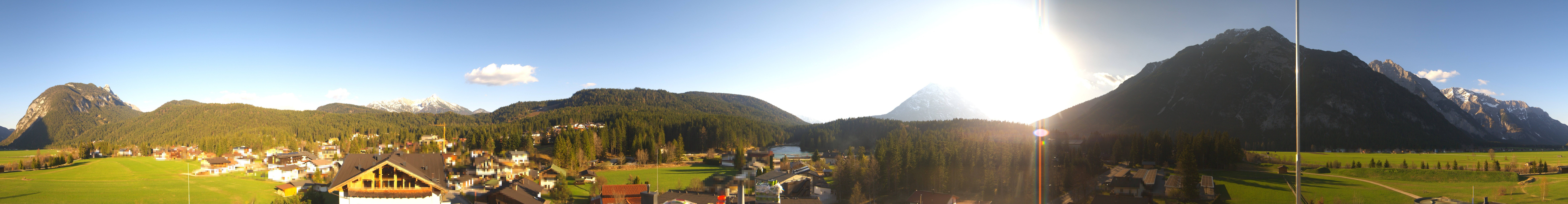 Archived image Webcam Leutasch Panorama