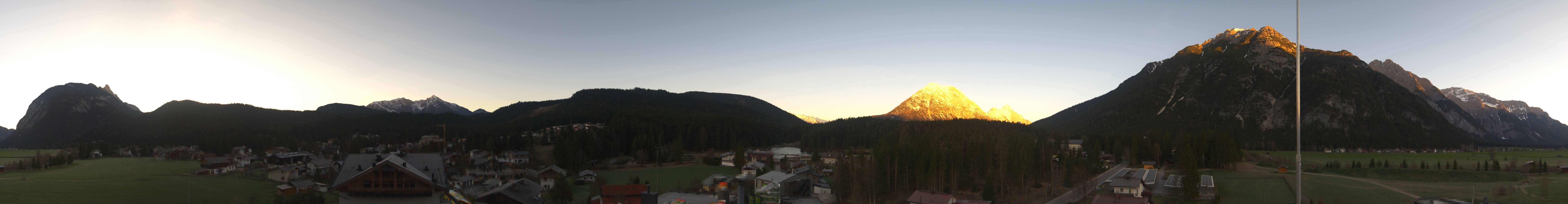 Archived image Webcam Leutasch Panorama