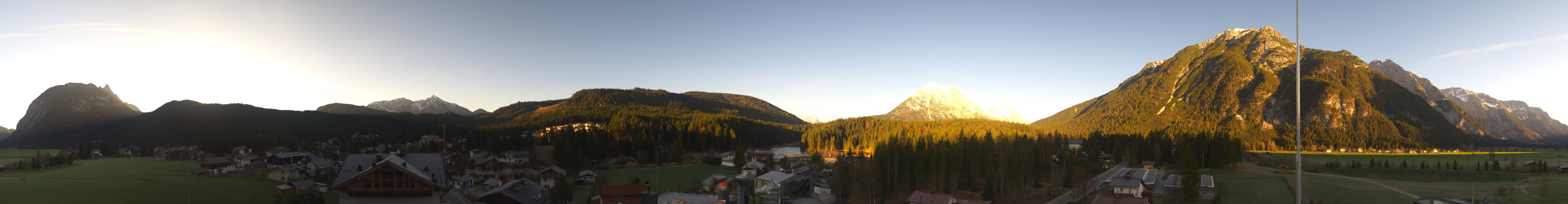Archived image Webcam Leutasch Panorama