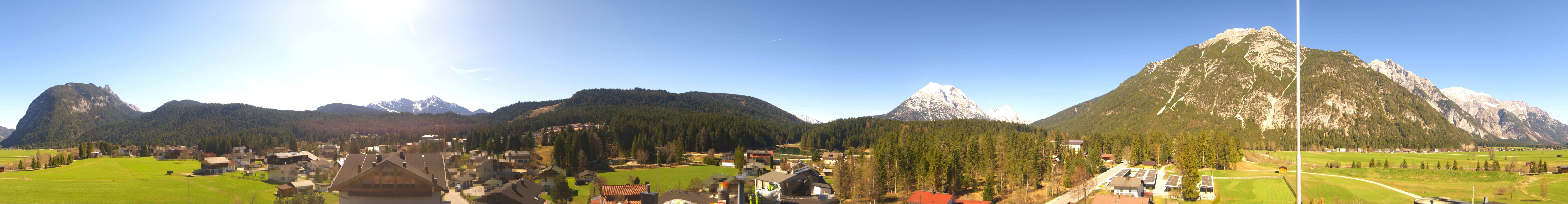 Archived image Webcam Leutasch Panorama