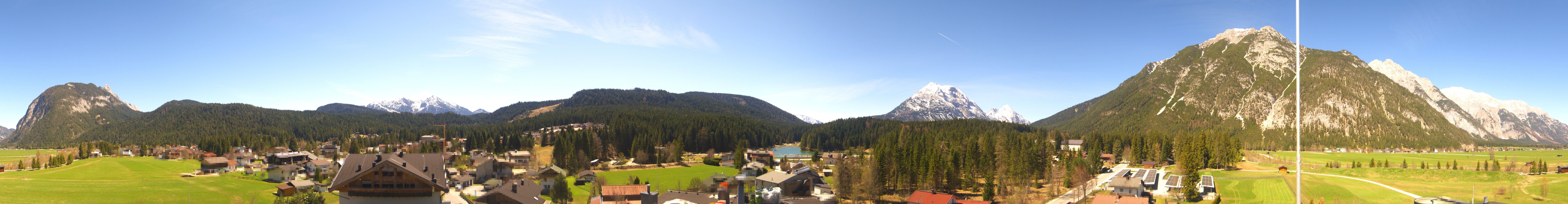 Archived image Webcam Leutasch Panorama