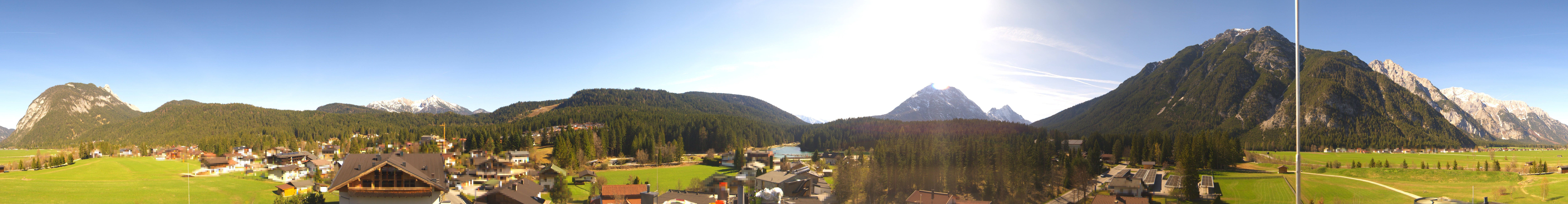 Archiv Foto Webcam Rundblick Leutasch