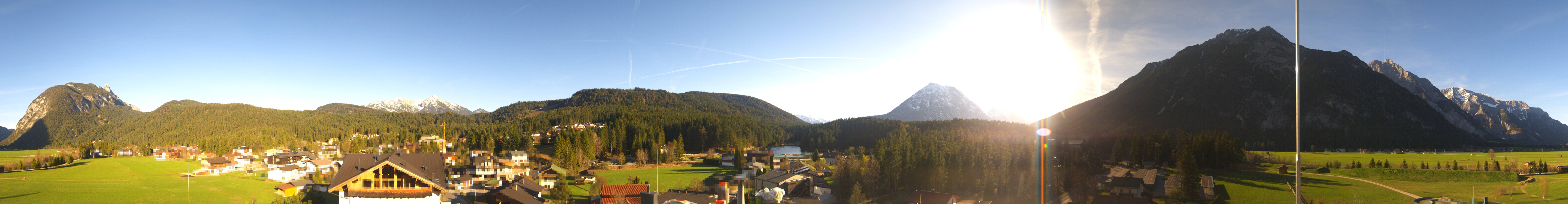 Archiv Foto Webcam Rundblick Leutasch