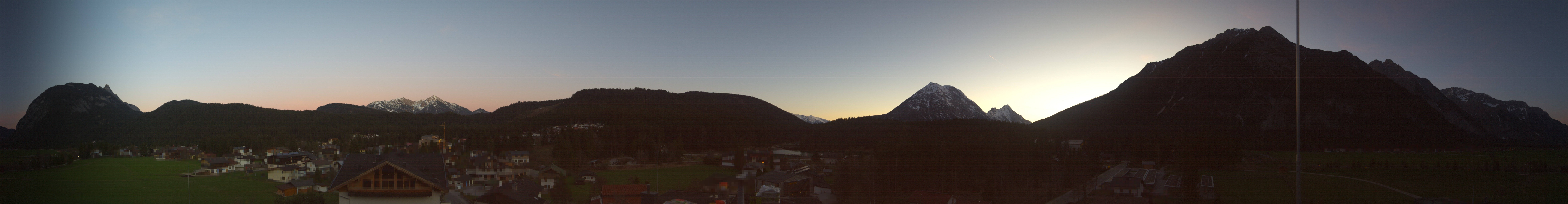 Archiv Foto Webcam Rundblick Leutasch