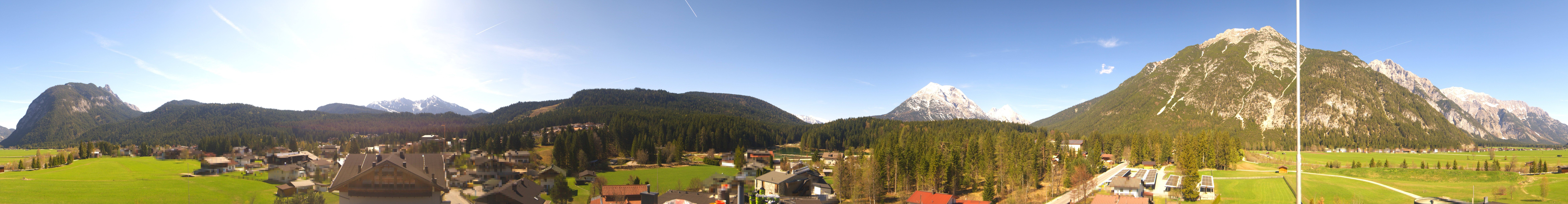 Archiv Foto Webcam Rundblick Leutasch