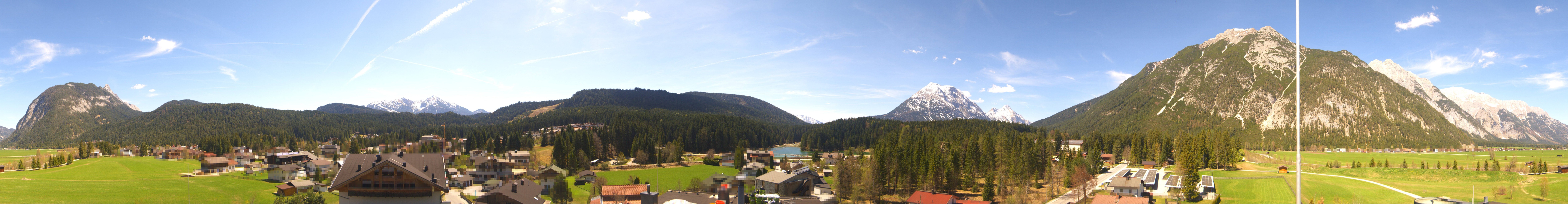 Archiv Foto Webcam Rundblick Leutasch