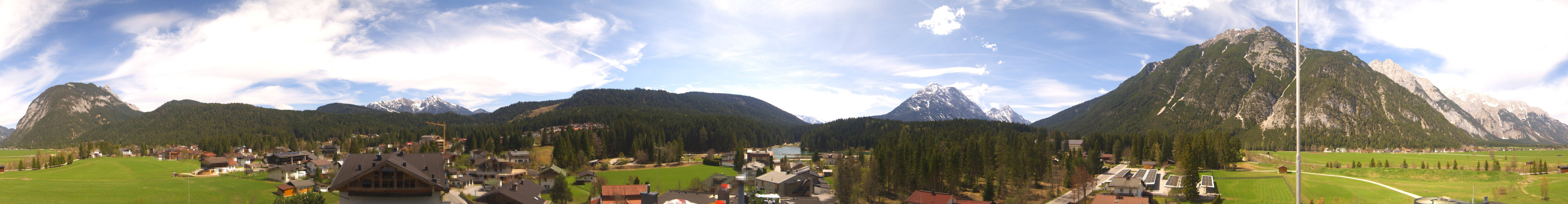 Archiv Foto Webcam Rundblick Leutasch