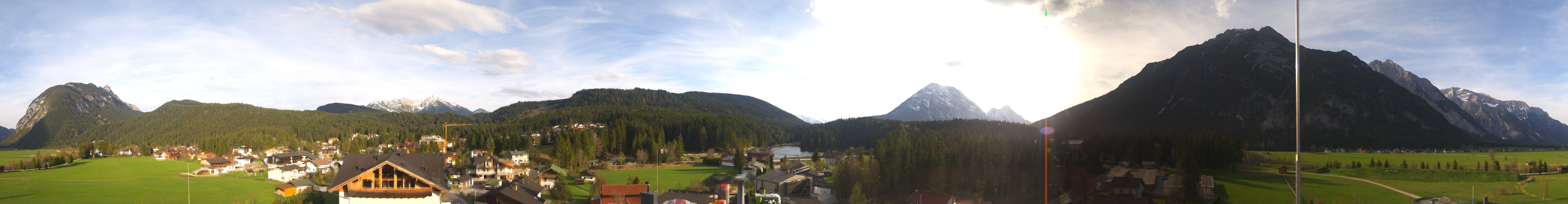 Archiv Foto Webcam Rundblick Leutasch