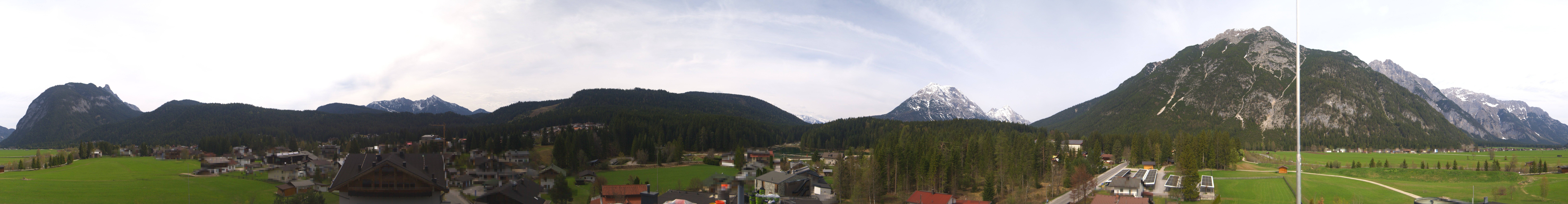 Archiv Foto Webcam Rundblick Leutasch