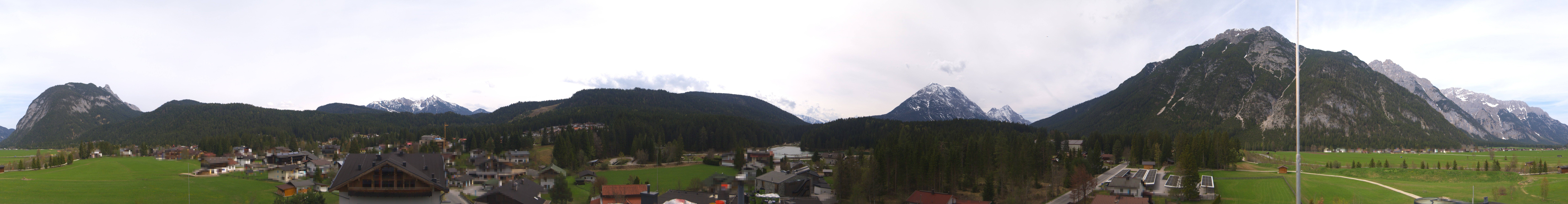 Archiv Foto Webcam Rundblick Leutasch