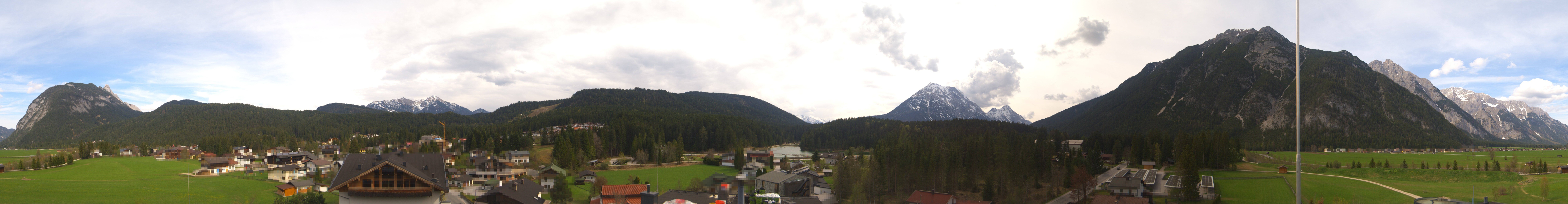Archiv Foto Webcam Rundblick Leutasch