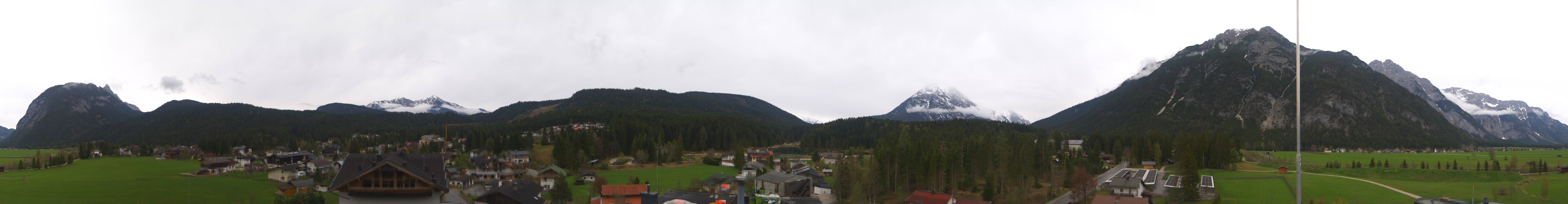 Archiv Foto Webcam Rundblick Leutasch