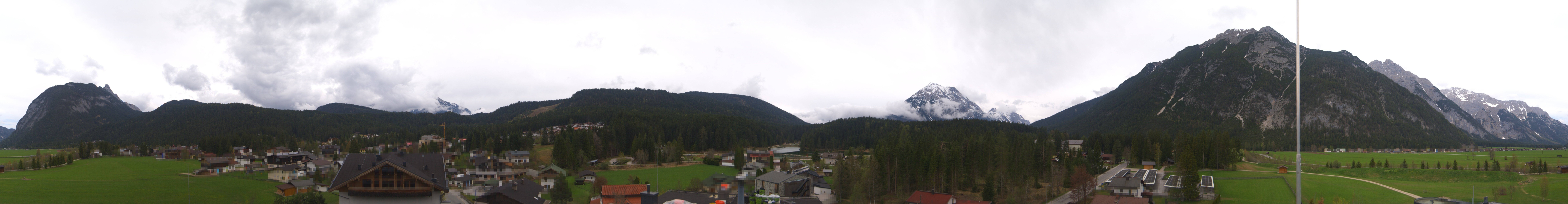 Archiv Foto Webcam Rundblick Leutasch