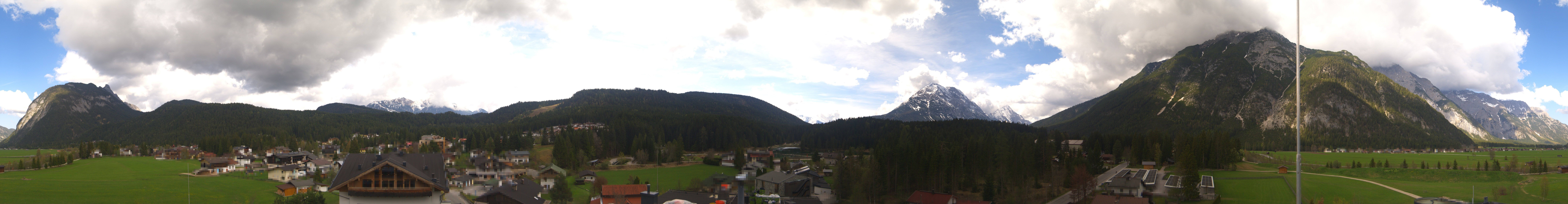 Archived image Webcam Leutasch Panorama