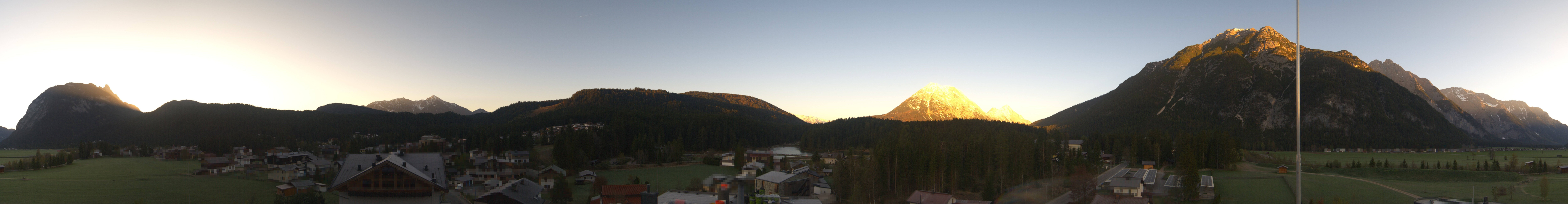 Archiv Foto Webcam Rundblick Leutasch